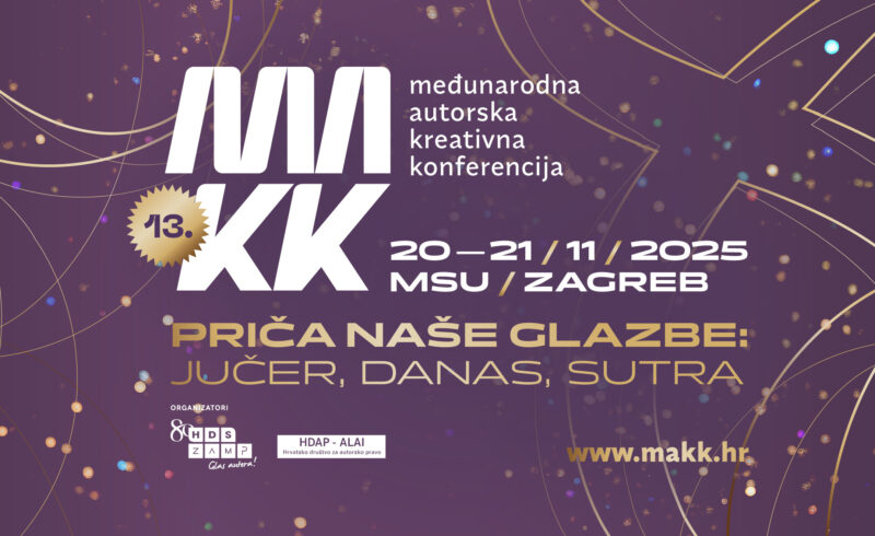 Save the Date: 13. Međunarodna autorska kreativna konferencija MAKK – 20. i 21. studenog 2025.